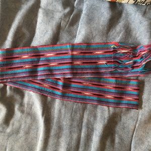Vintage Mexican woven belt